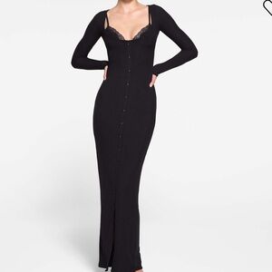 SKIMS NWT - Soft Lounge Lace Dress with Bralette - Size Medium